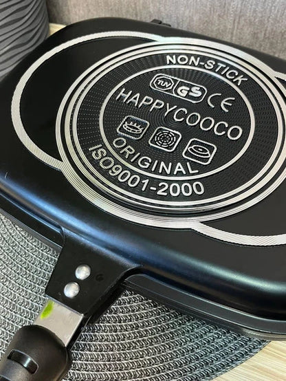 Double Sided Non stick Grill Pan Barbecue Kitchen Accessories Cookware Techmanistan