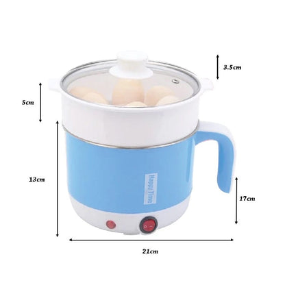 Multifunctional Electric Heating Cooking Steamer Pot Techmanistan