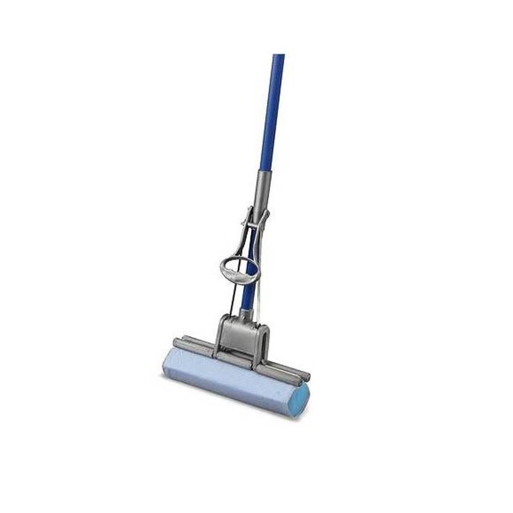 Sponge Floor Cleaning Mop & Window Cleaner with Adjustable Handle