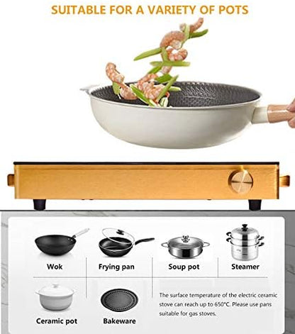 3500W Induction Hob, Portable Electric Induction Plate Techmanistan