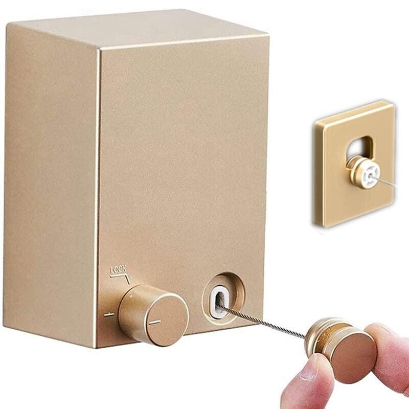 4.2 Meters Retractable Clothes Line Rope - Techmanistan in Pakistan