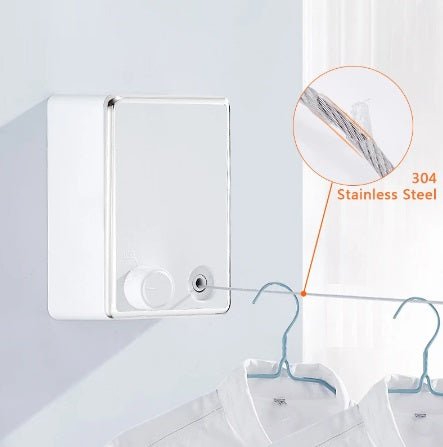 4.2 Meters Retractable Clothes Line Rope - Techmanistan in Pakistan