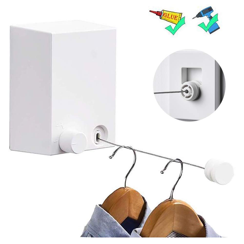 4.2 Meters Retractable Clothes Line Rope - Techmanistan in Pakistan