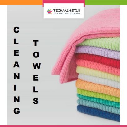 4Pcs Random Color Multipurposed Cleaning Towels