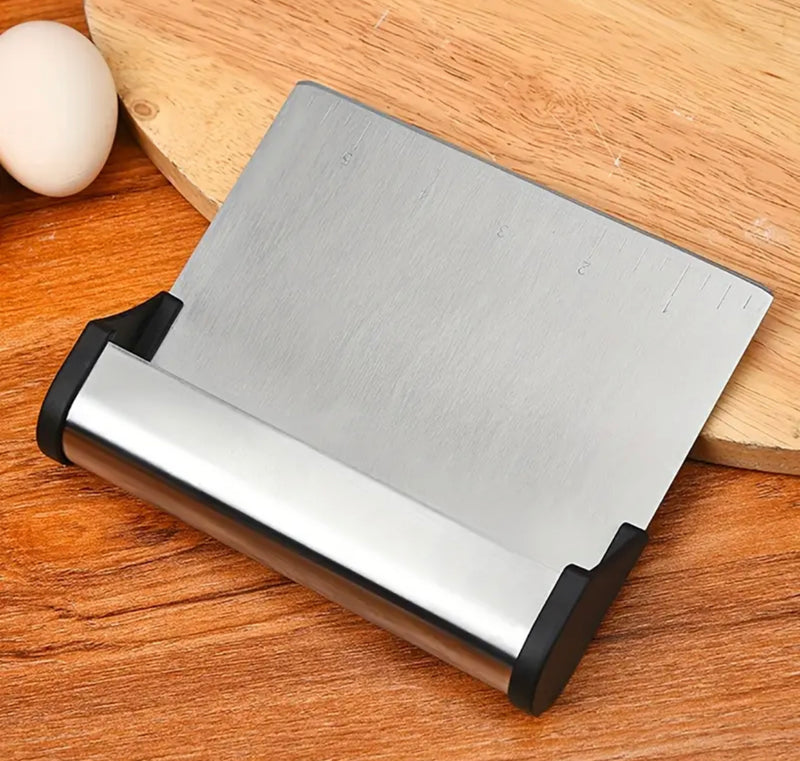 Stainless Steel Dough Scraper With Measurements