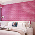 Pack of 4 - 3D Brick Wall Stickers Techmanistan