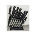14-Piece Stainless Steel Knife Set with Acrylic Stand