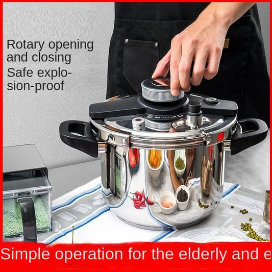 4Liter+6Liter Stainless Steel Pressure Cooker Combo - Techmanistan in Pakistan
