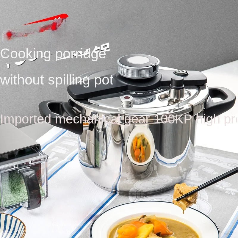 4Liter+6Liter Stainless Steel Pressure Cooker Combo - Techmanistan in Pakistan