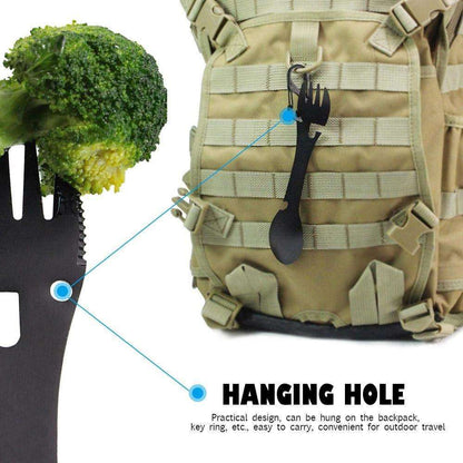 5 in 1 Multi - Functional Spoon Fork - Techmanistan in Pakistan