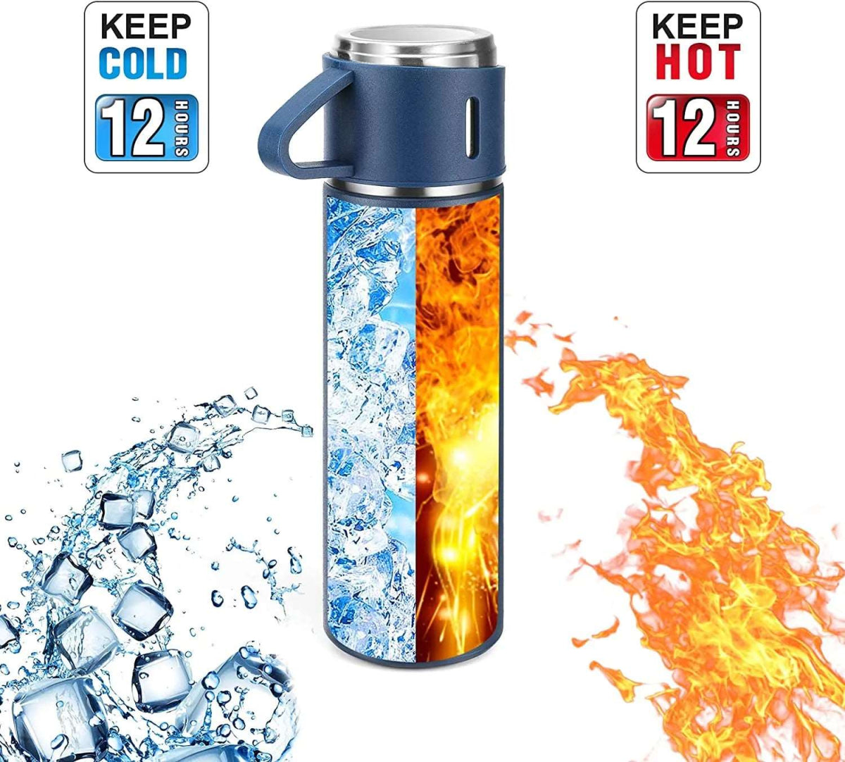 500ml Vacuum Insulated Thermos Flask - Techmanistan in Pakistan