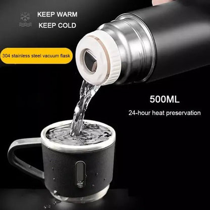 500ml Vacuum Insulated Thermos Flask - Techmanistan in Pakistan