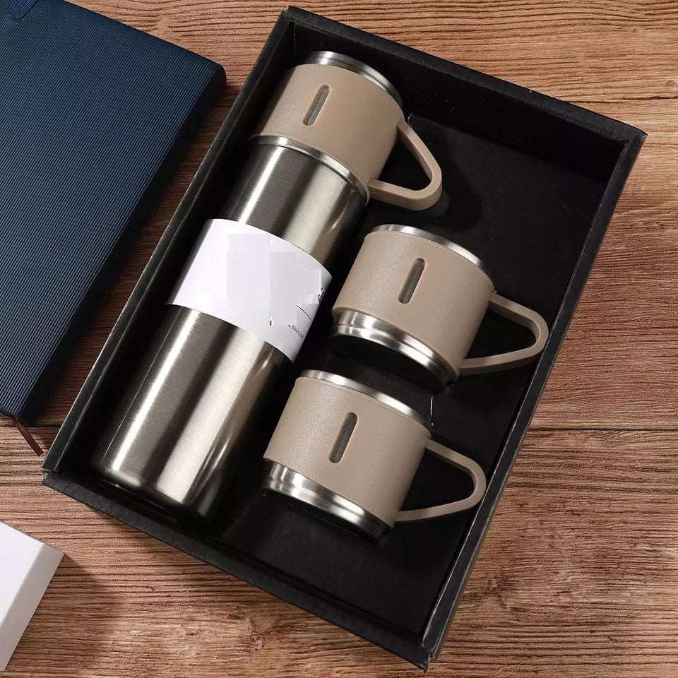500ml Vacuum Insulated Thermos Flask - Techmanistan in Pakistan