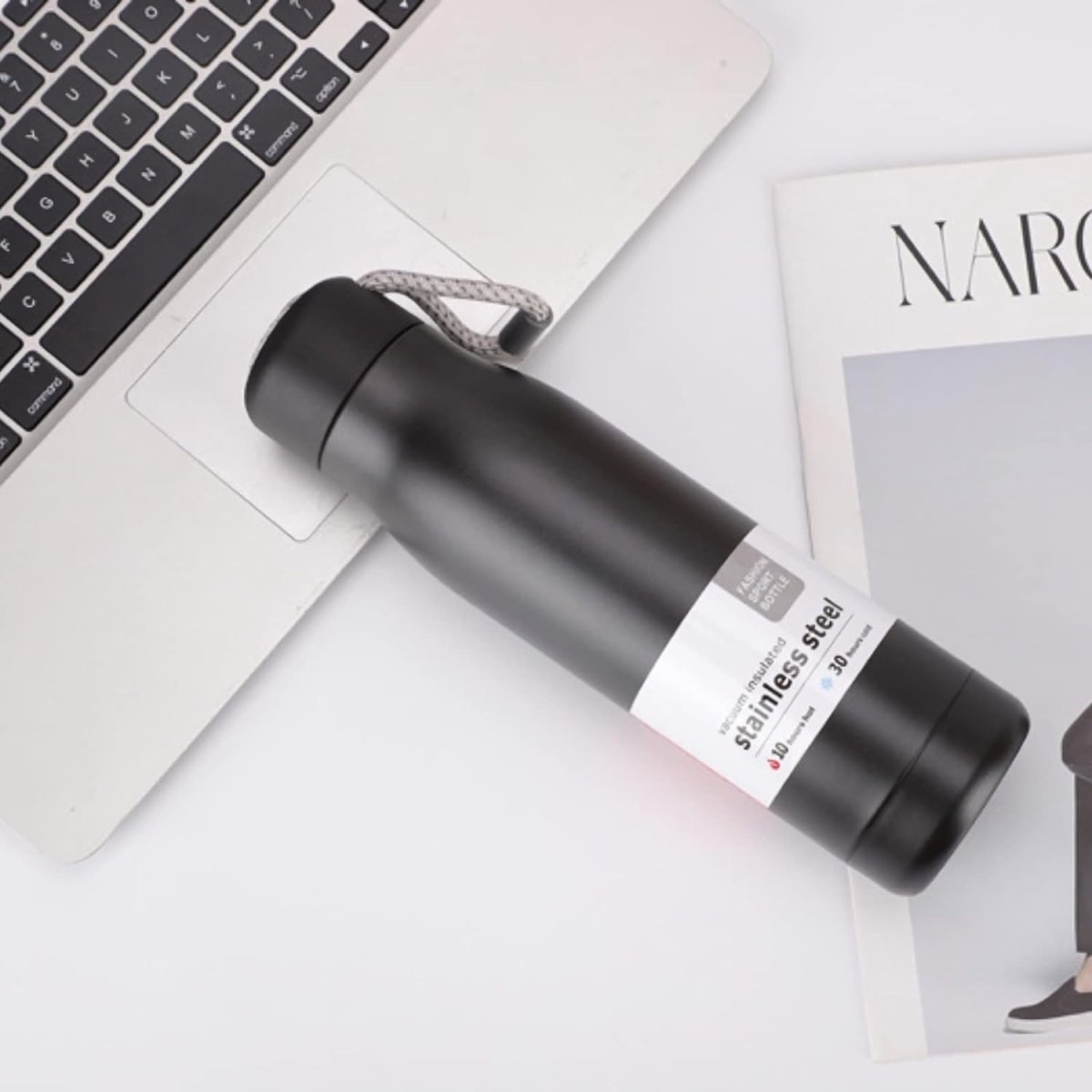 500ml Vacuum Insulated Water Flask - Techmanistan in Pakistan