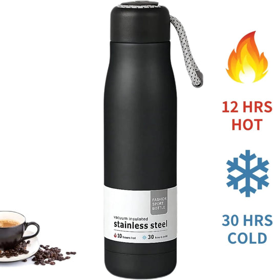 500ml Vacuum Insulated Water Flask - Techmanistan in Pakistan