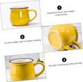 350ml Reusable Ceramic Coffee Cup Techmanistan