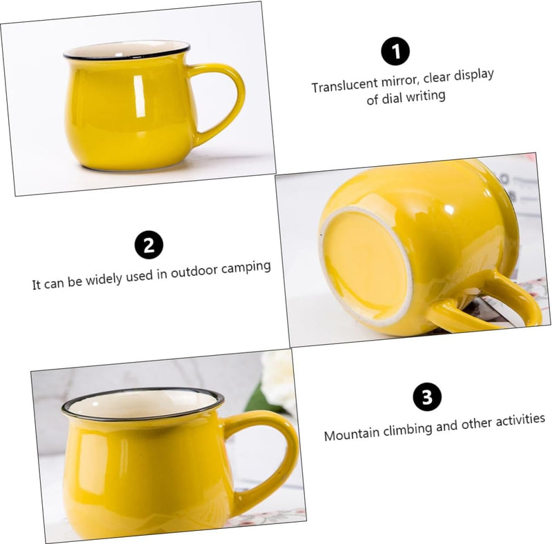 350ml Reusable Ceramic Coffee Cup Techmanistan