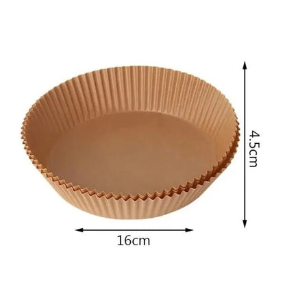 50Pcs - Disposable Baking Papers For Air Fryer - Techmanistan in Pakistan