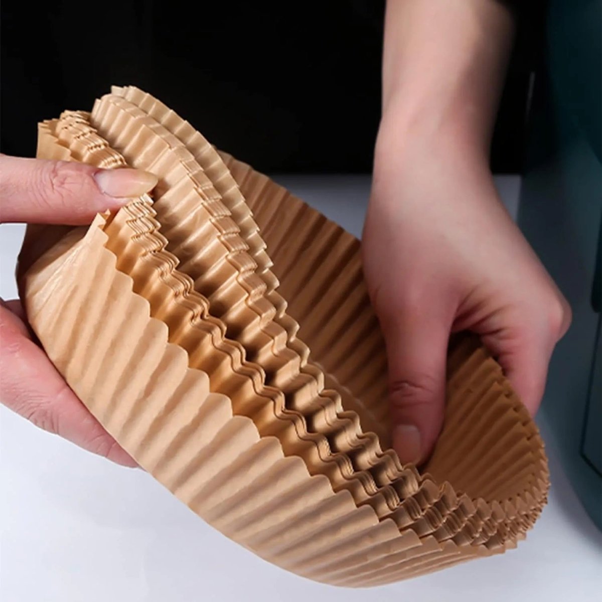 50Pcs - Disposable Baking Papers For Air Fryer - Techmanistan in Pakistan