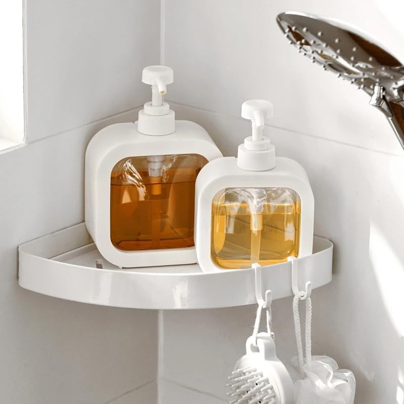 500ml Refillable Soap Dispenser Bottle with Lockable Pump