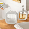 500ml Refillable Soap Dispenser Bottle with Lockable Pump