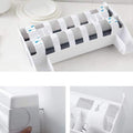 4-in-1 Wall Mounted Kitchen Paper Roll Dispenser – Cling Film, Foil & Paper Towel Holder