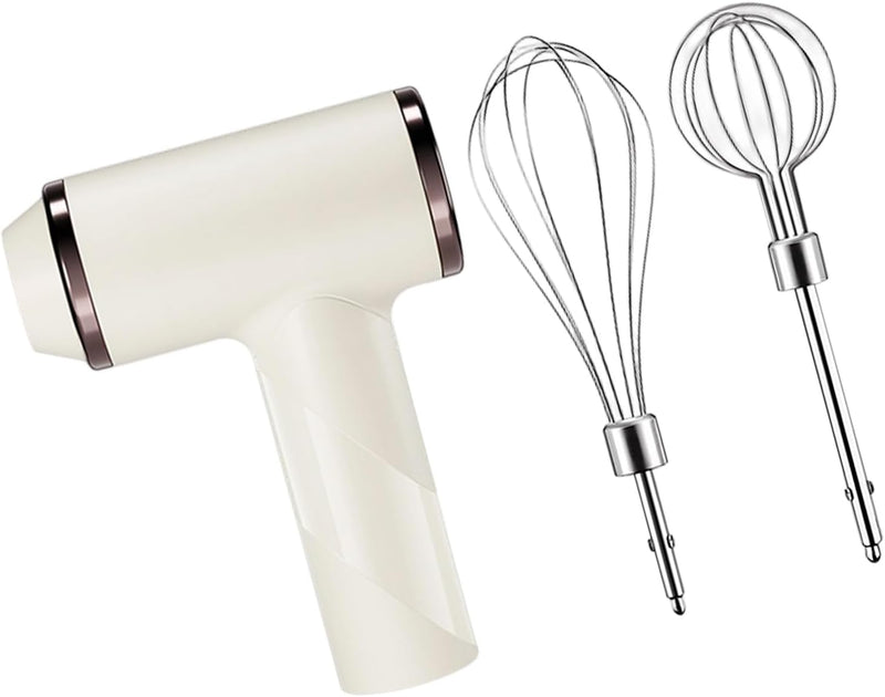 Wireless Egg Beater with 2 Different Attachments