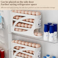 4Tier Eggs Dispenser, Egg Rolling Fridge Organizer