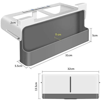Kitchen Cupboard Store Under Shelf Spice Rack