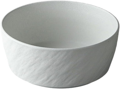 Textured Matte Finish Stoneware Bowl/Plate