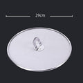 Fine Mesh Splatter Screen with Fold-Flat Knob – 29cm Stainless Steel Oil Splash Guard