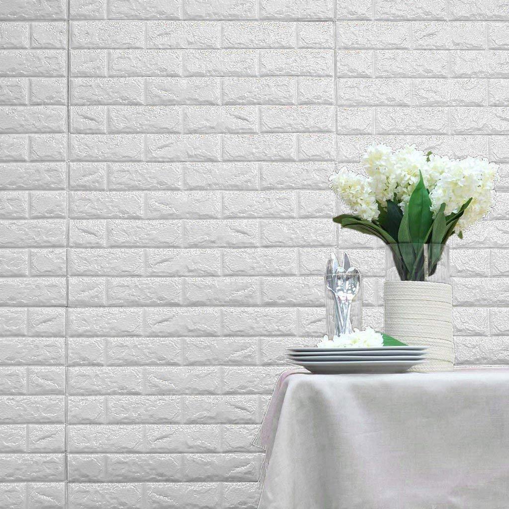Pack of 4 - 3D Brick Wall Stickers Techmanistan