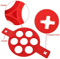7-Cavity Silicone Pancake Mold Techmanistan