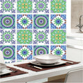 Pack of 4 - 3D Embossed Assorted Truck Art Themed Tiles Sticker (Each Sticker Size: 6x6 Inches) My Store