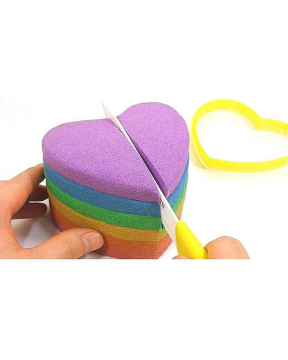 Pack of 4 - Assorted Color Kinetic Sand with FREE Molds My Store