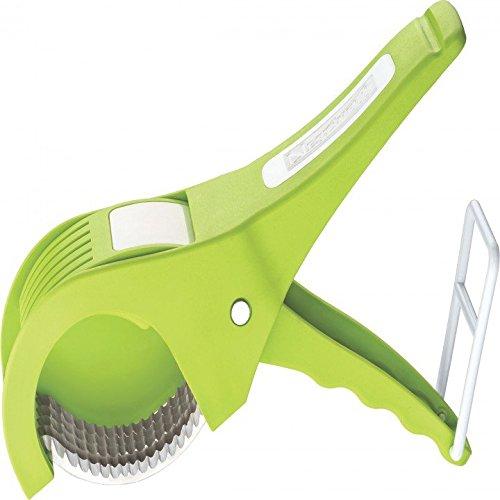 Stainless Steel Laser Blade Multi Veg Cut Vegetable Cutter Chopper - Techmanistan