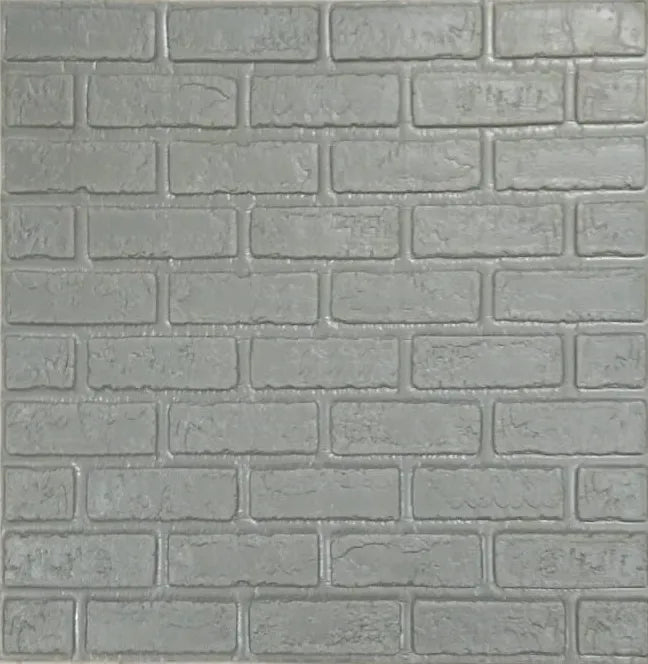 5mm Thickness 3D Brick Wall Sticker - Techmanistan in Pakistan