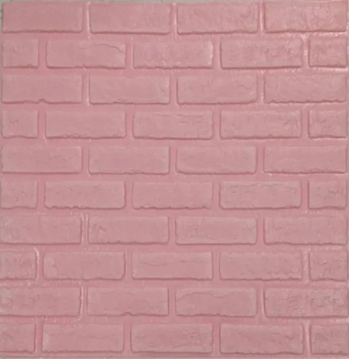 5mm Thickness 3D Brick Wall Sticker - Techmanistan in Pakistan