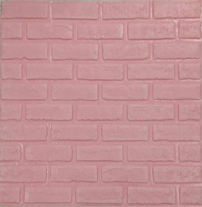5mm Thickness 3D Brick Wall Sticker - Techmanistan in Pakistan