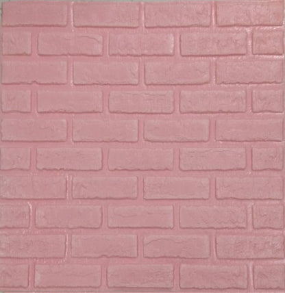 5mm Thickness 3D Brick Wall Sticker - Techmanistan in Pakistan