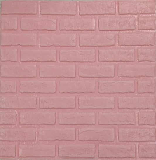 5mm Thickness 3D Brick Wall Sticker - Techmanistan in Pakistan
