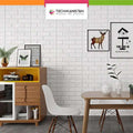 5mm Thickness 3D Brick Wall Sticker - Techmanistan in Pakistan