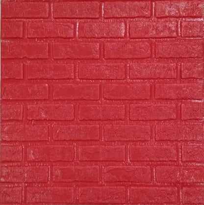 5mm Thickness 3D Brick Wall Sticker - Techmanistan in Pakistan