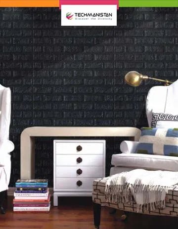 5mm Thickness 3D Brick Wall Sticker - Techmanistan in Pakistan