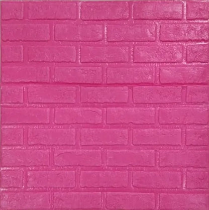 5mm Thickness 3D Brick Wall Sticker - Techmanistan in Pakistan
