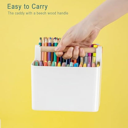 6 Compartments Organizers Caddy with Handle - Techmanistan in Pakistan