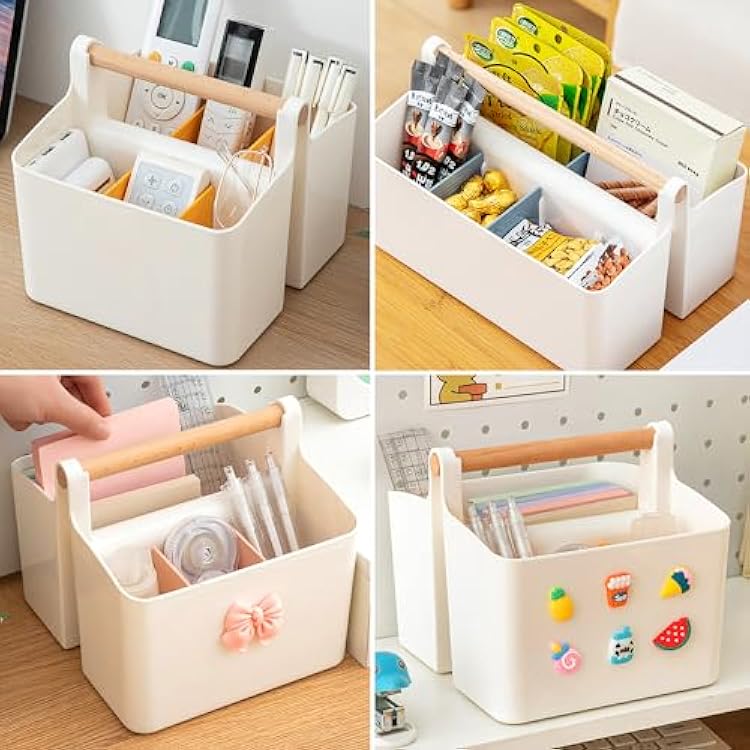 6 Compartments Organizers Caddy with Handle - Techmanistan in Pakistan