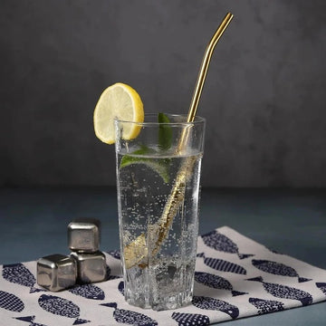 6 - Pack Stainless Steel Drinking Spoon Straws - Reusable & Multifunctional - Techmanistan in Pakistan