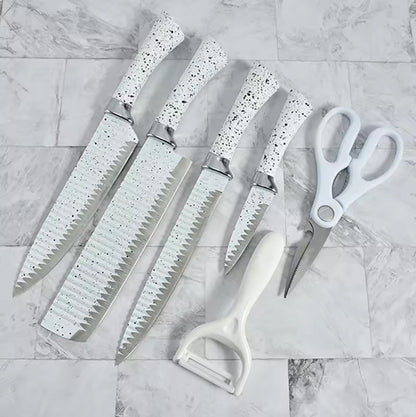 6 Piece's Knife Set - Techmanistan in Pakistan