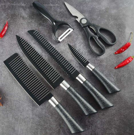 6 Piece's Knife Set - Techmanistan in Pakistan
